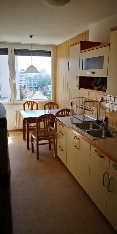 Corner Tower // Prijetno Stanovanje Za 4 Osebe + Free Parking לובליאנה מראה חיצוני תמונה
